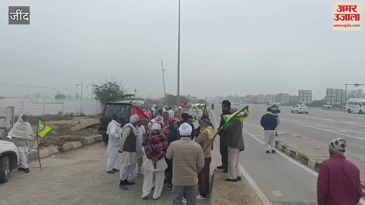 VIDEO : Farmers in Jind made Khatkar toll plaza free, raised questions on toll management