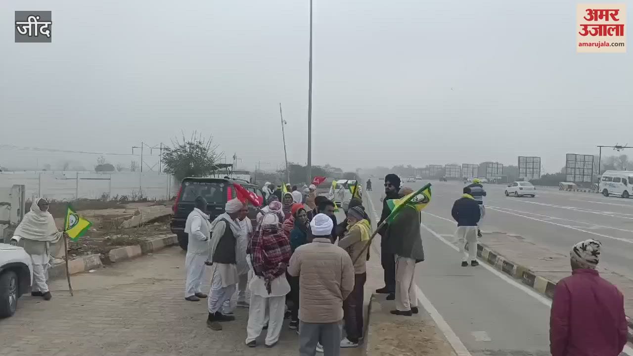 VIDEO : Farmers in Jind made Khatkar toll plaza free, raised questions on toll management