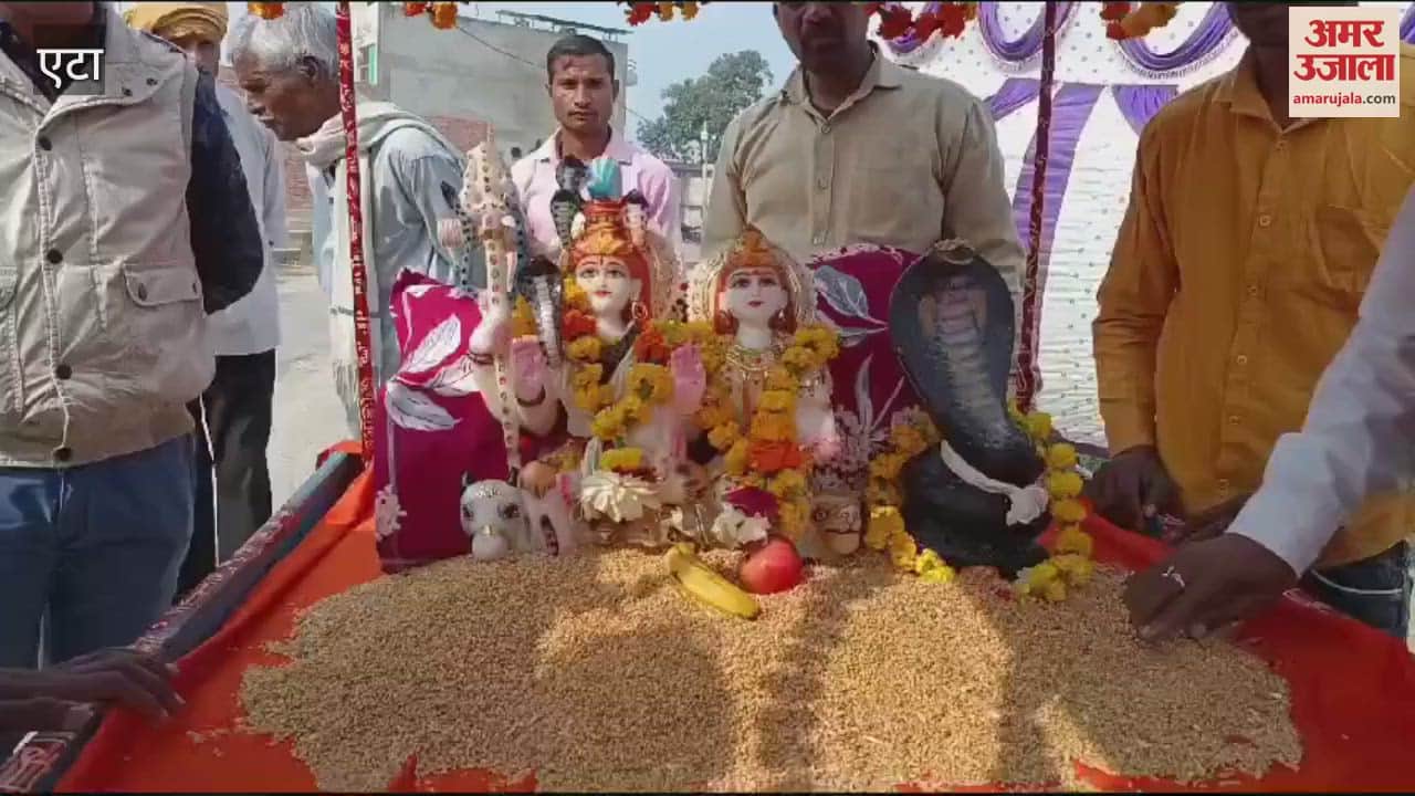 VIDEO : After renovation of Nageshwar temple, Lord's Pran Pratishtha was done