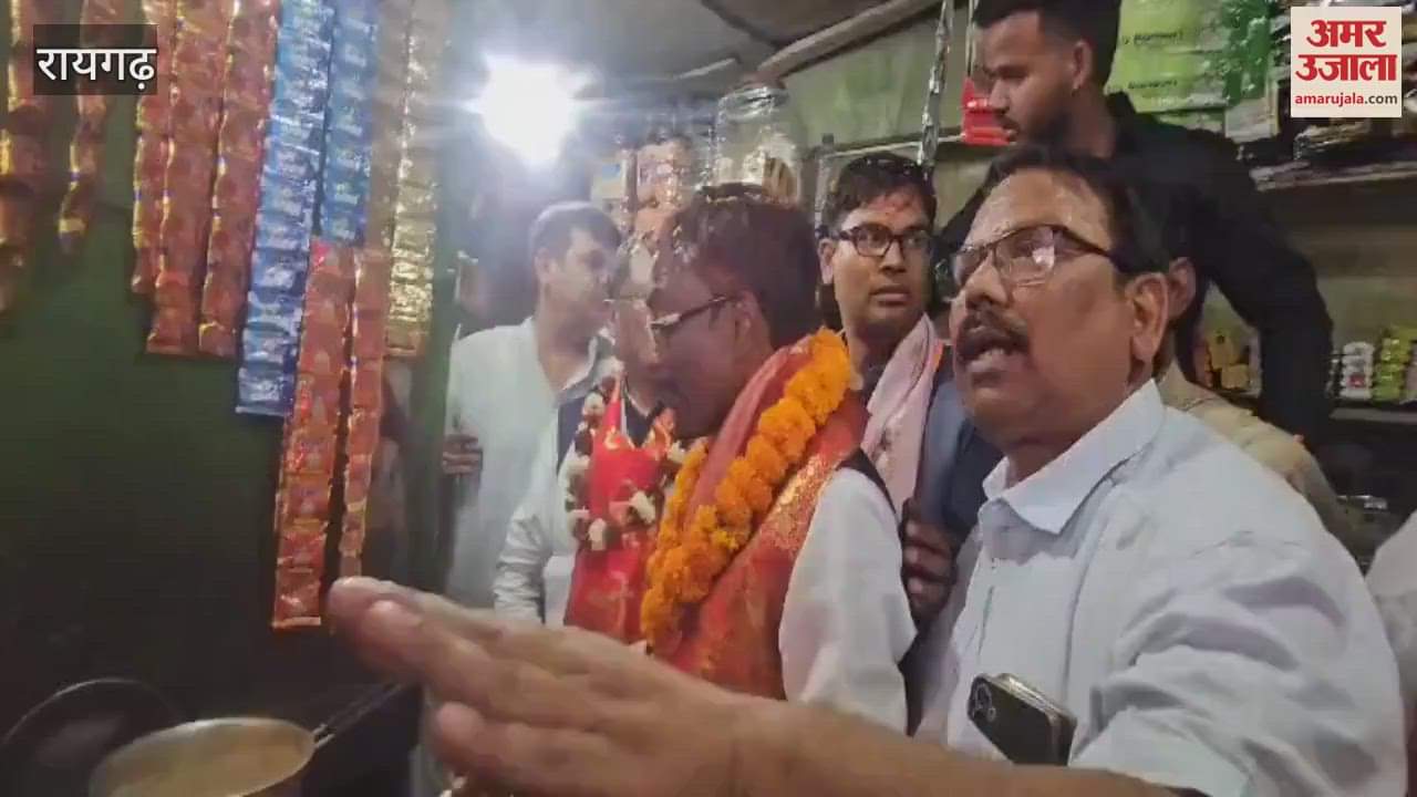 VIDEO : CM Vishnudev Sai drank tea at Jeevardhan shop in Raigar