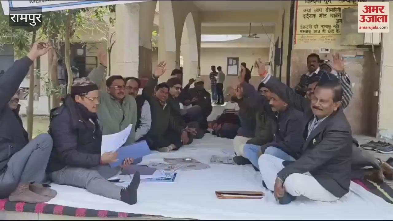 VIDEO : Demonstration by Amins in Sadar Tehsil regarding arrest of named accused, demand for arrest