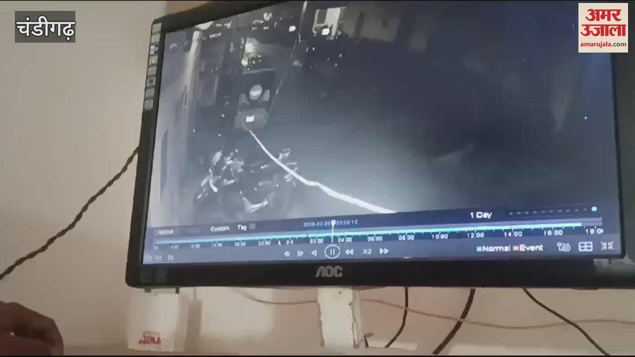 VIDEO : Theft At House In Vikas Nagar Of Chandigarh