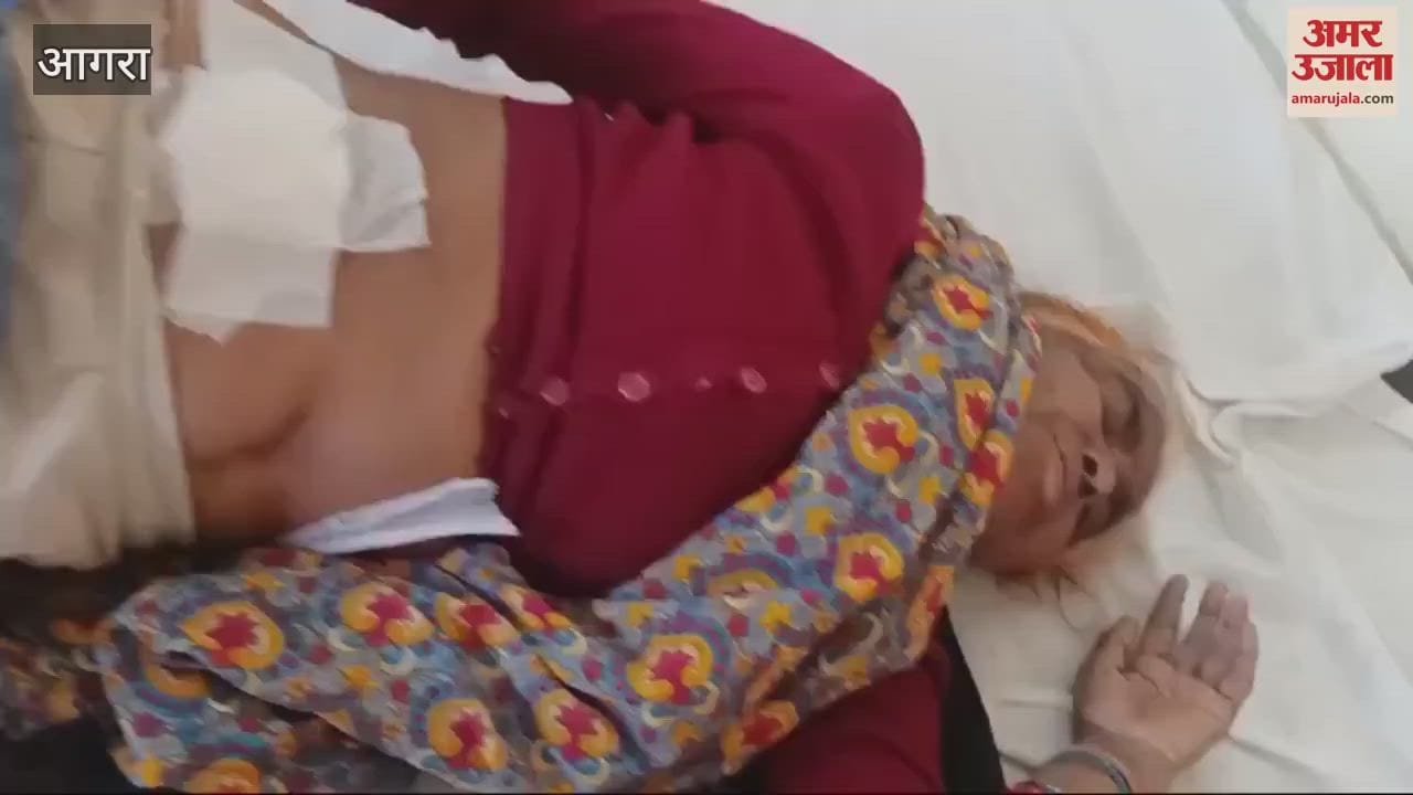 VIDEO : cow stuck its horn in the woman's stomach intestines came out