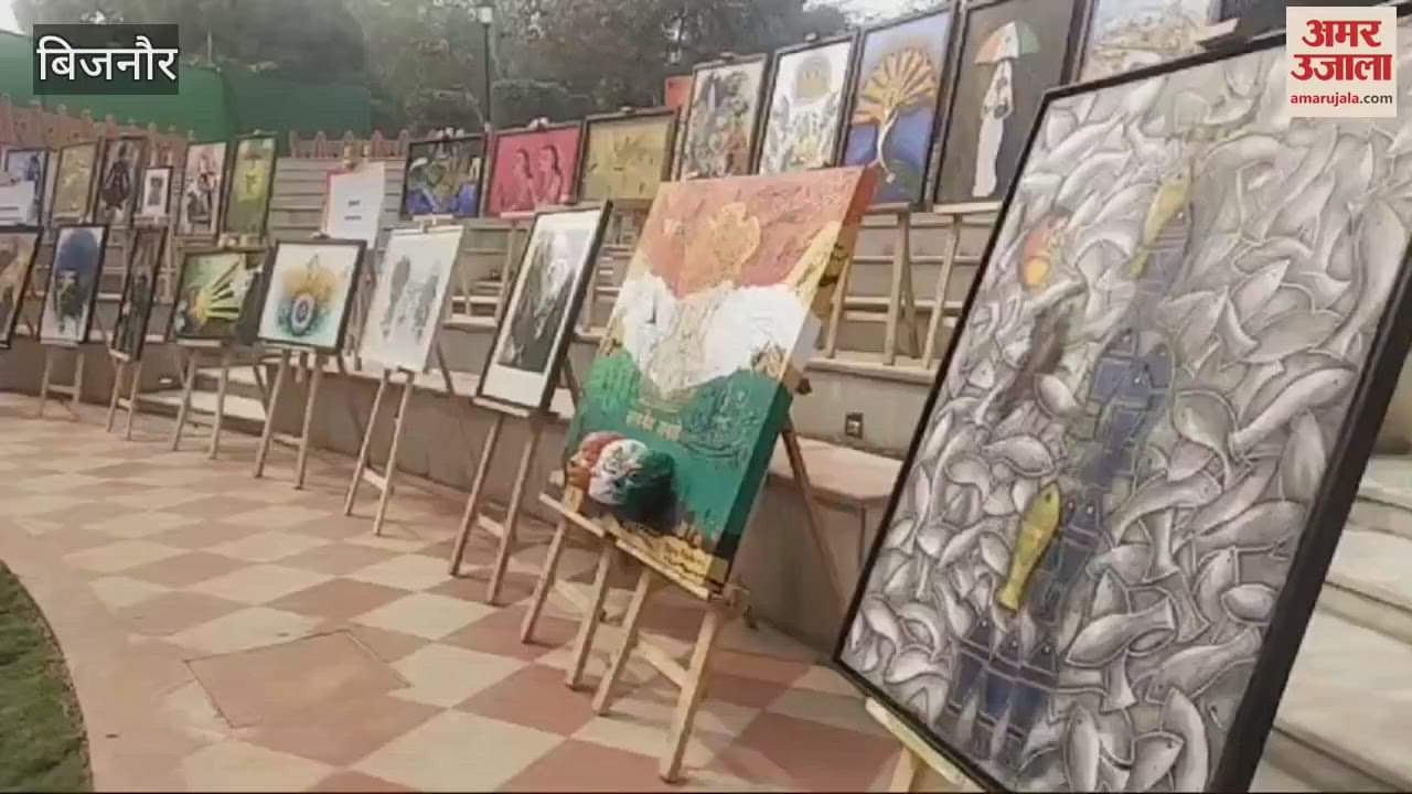 VIDEO : Bijnor: Kahkashan's paintings will enhance the beauty of Rashtrapati Bhavan museum