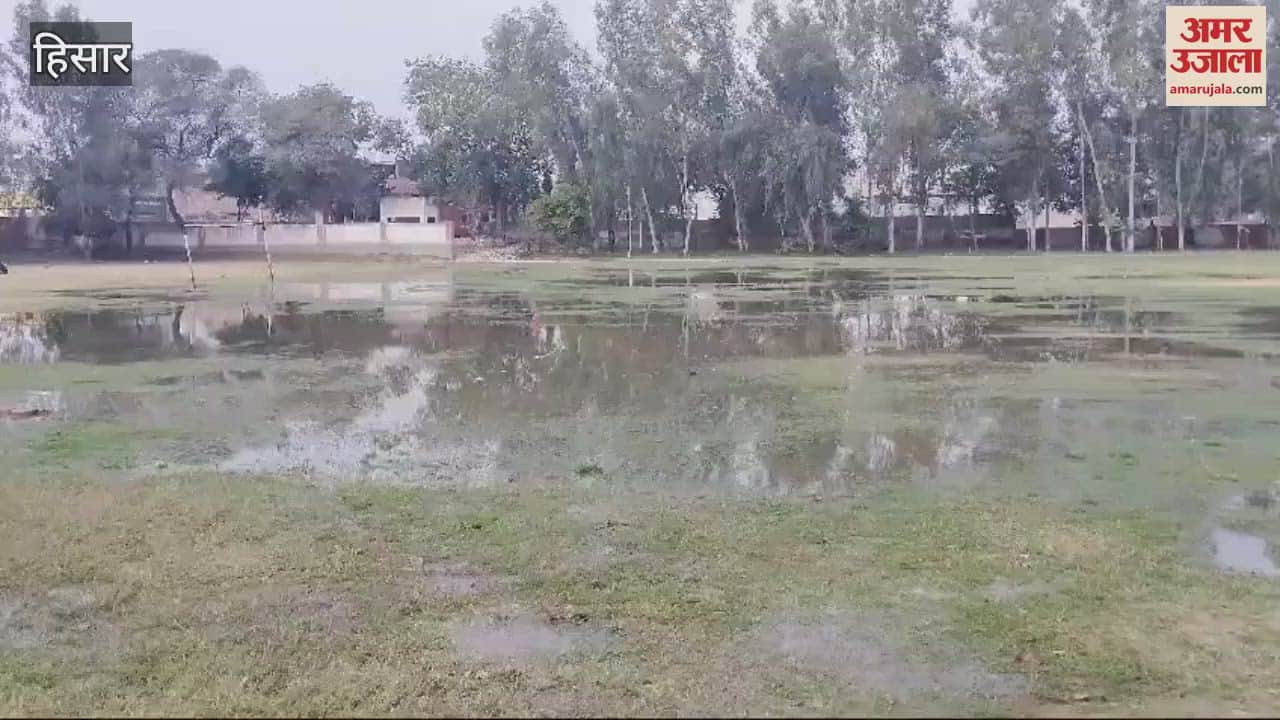 VIDEO : People upset due to lack of drainage of dirty water in Hansi, Hisar, blocked the road