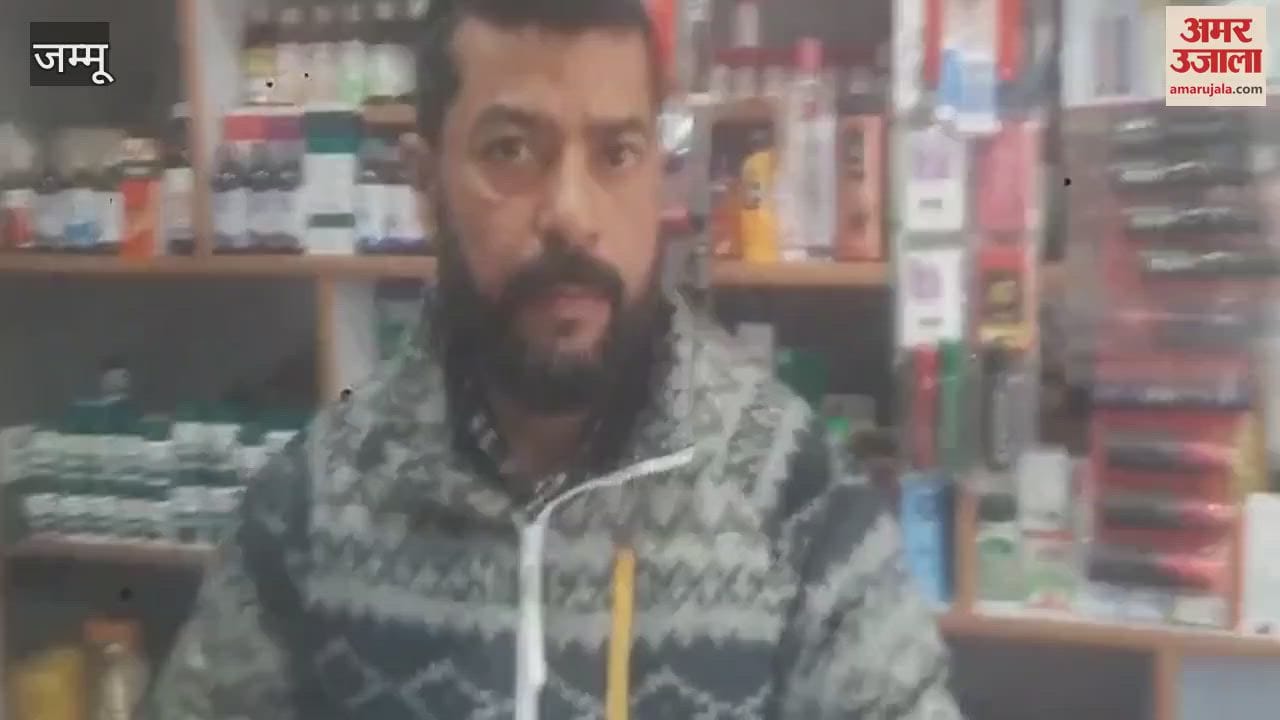 VIDEO : Theft in medicine shop, shopkeeper Deepak revealed outside the press club