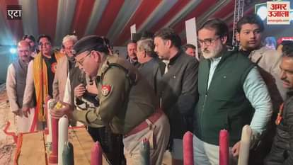 VIDEO : Mushaira was organized in Etah Mahotsav