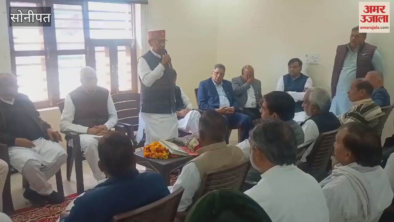 VIDEO : Congress will contest the by-election for the post of mayor in Sonipat on its symbol, Raghuveer Singh Tewatia said