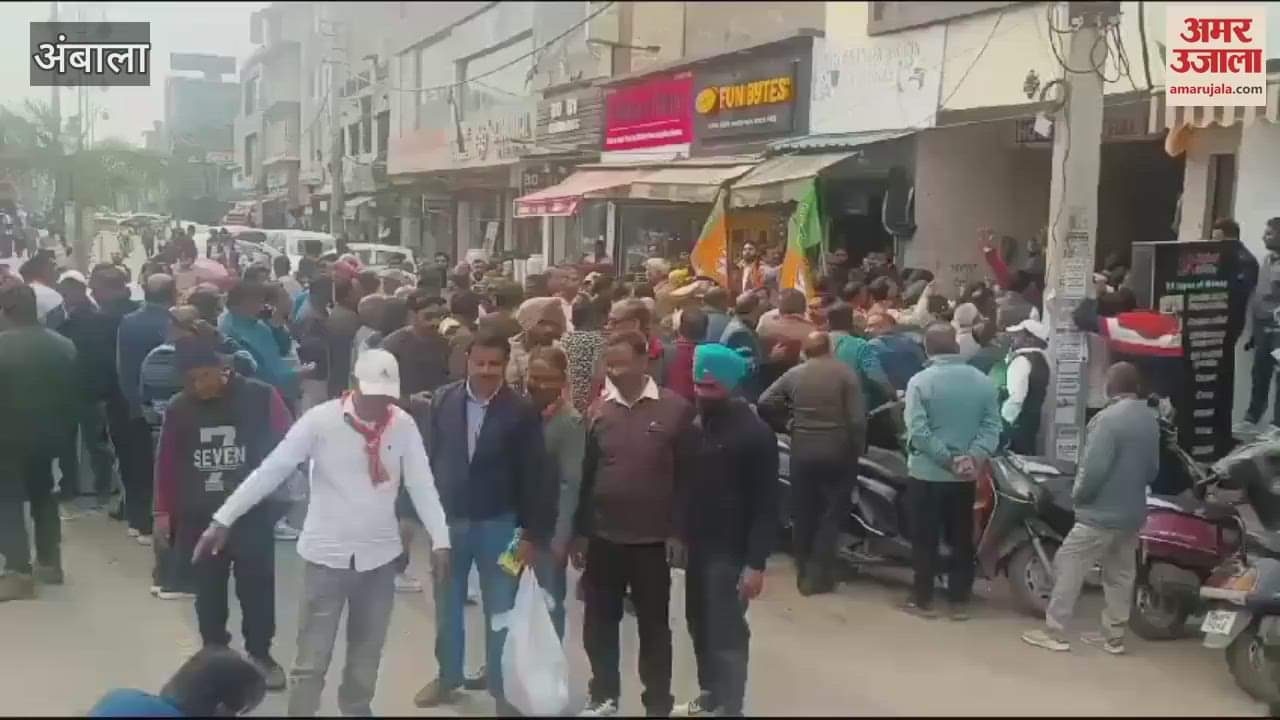 VIDEO : On BJP's victory in Delhi elections, Cabinet Minister Vij said in Ambala- This is Modi's victory, Jai Shri Ram to him