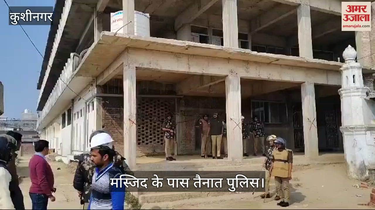 VIDEO : Bulldozer will run on Madani Masjid, construction done illegally