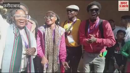 VIDEO : Artists from Tanzania attended the Surajkund fair in Faridabad