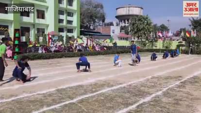 VIDEO : Sports competition organized in Shambhu Dayal Global School