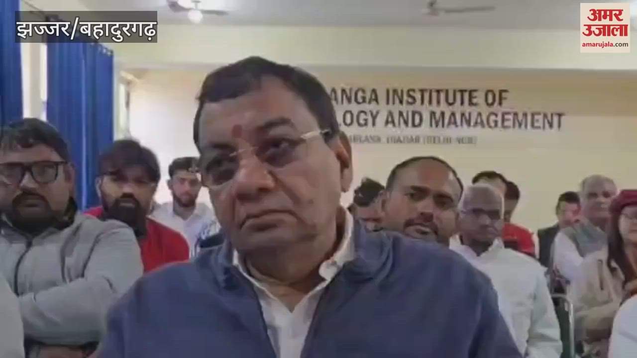 VIDEO : AAP leader Sushil Gupta said in Jhajjar, AAP will contest the state civic elections on its symbol