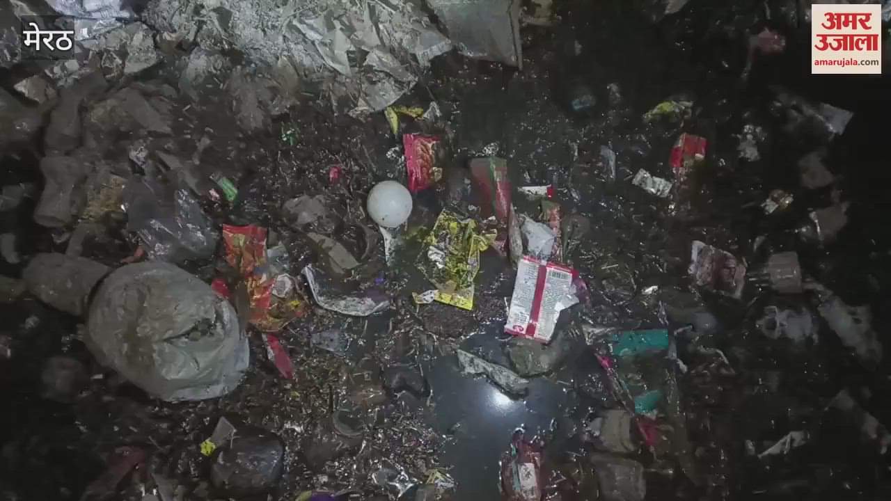 VIDEO : Meerut: Seven year old innocent died after falling into the drain while picking up a ball.