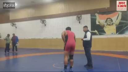 VIDEO : Navdeep of Ritoli village in Rohtak defeated his opponent 8-0