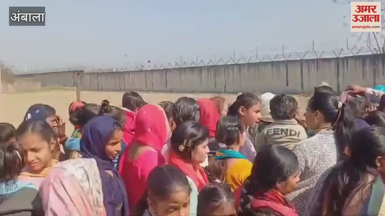 VIDEO : अंबाला में संत नागा बाबा के दर्शन के लिए खुले एयरफोर्स स्टेशन के कपाट, उमड़े श्रद्धालु