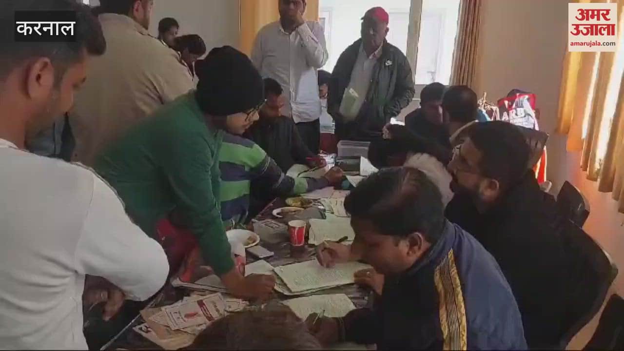 VIDEO : Blood donation camp for children suffering from thalassemia in Karnal, more than 300 blood donors donated blood