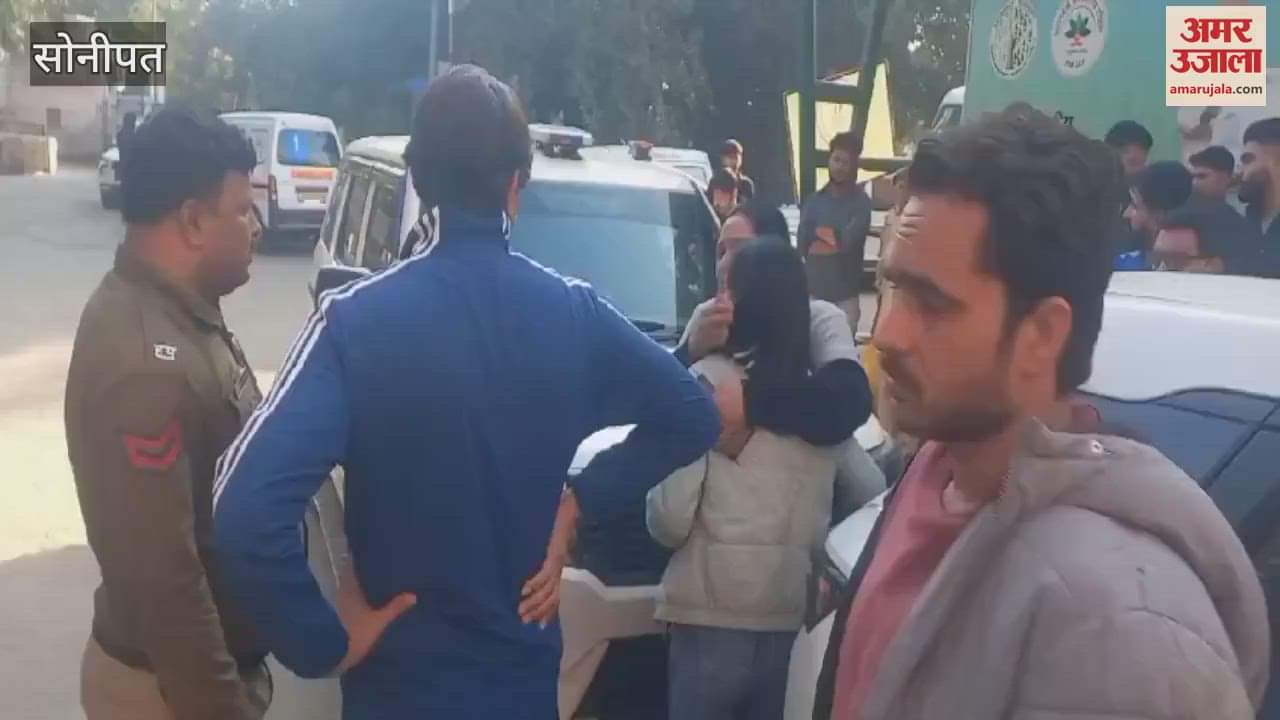 VIDEO : young man was shot dead with five bullets in broad daylight, the incident took place in Pragati Nagar, Sonipat