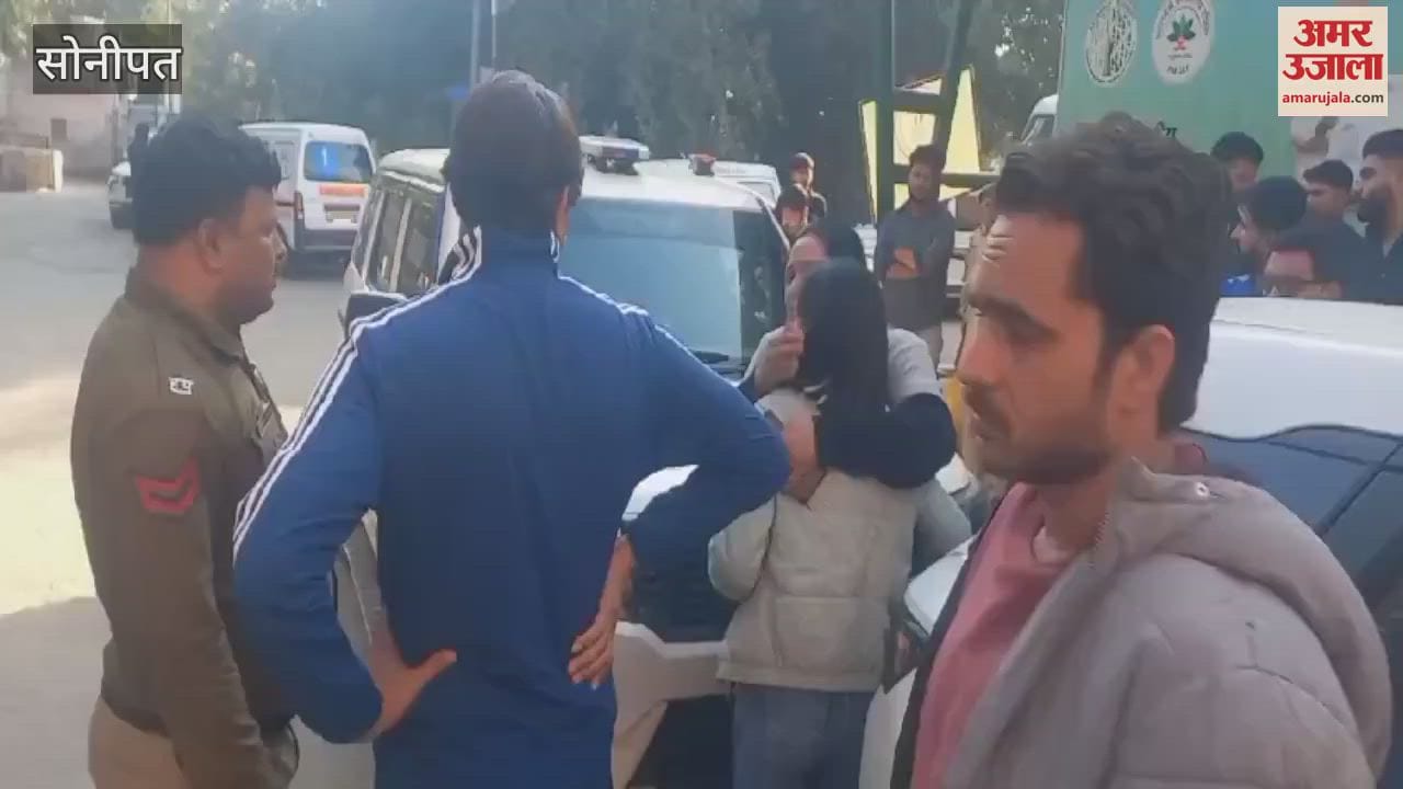 VIDEO : young man was shot dead with five bullets in broad daylight, the incident took place in Pragati Nagar, Sonipat