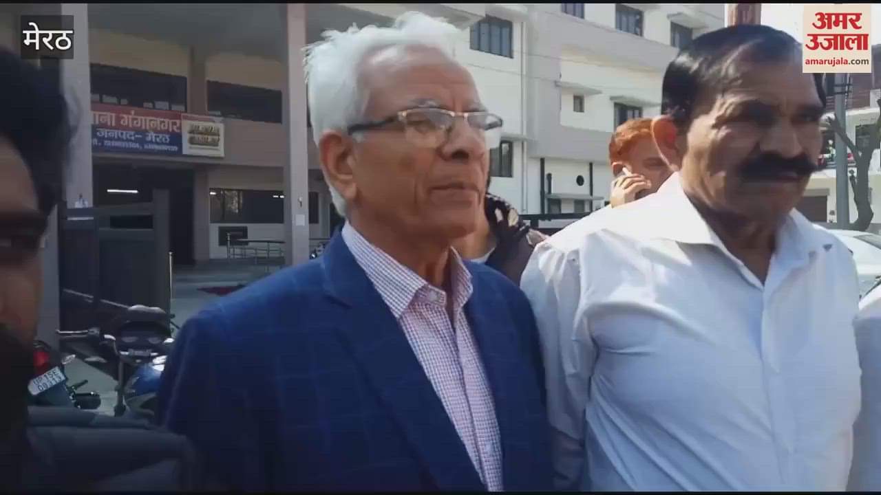 VIDEO : Meerut: Protest held at Ganganagar police station