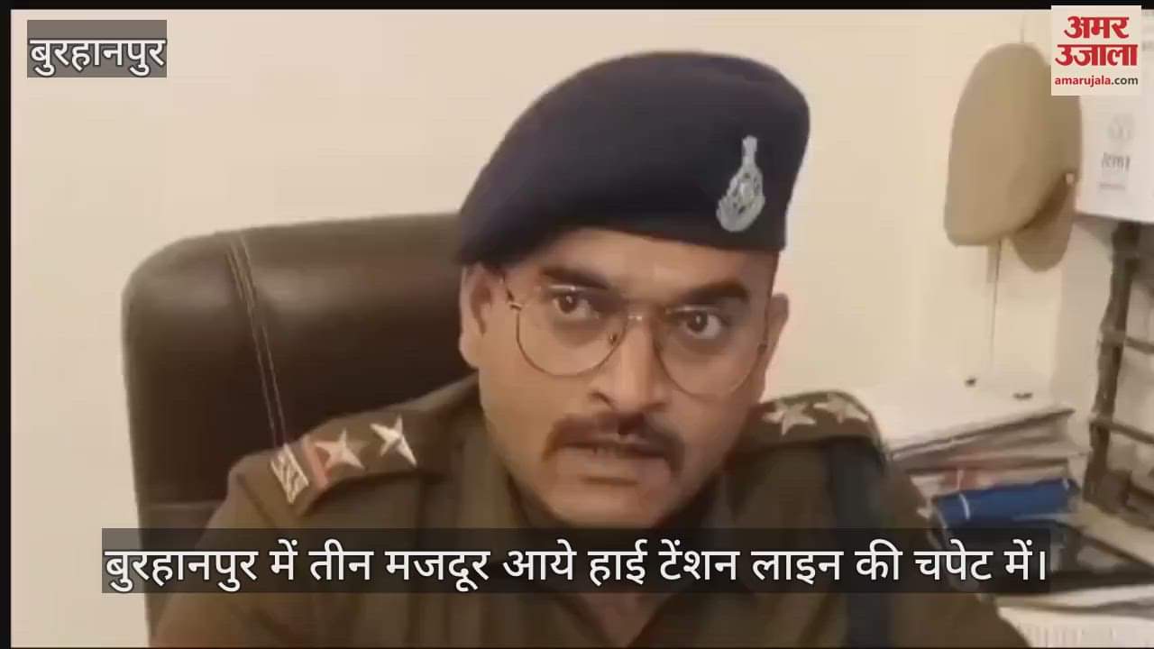 A laborer died after coming in contact with a high tension line