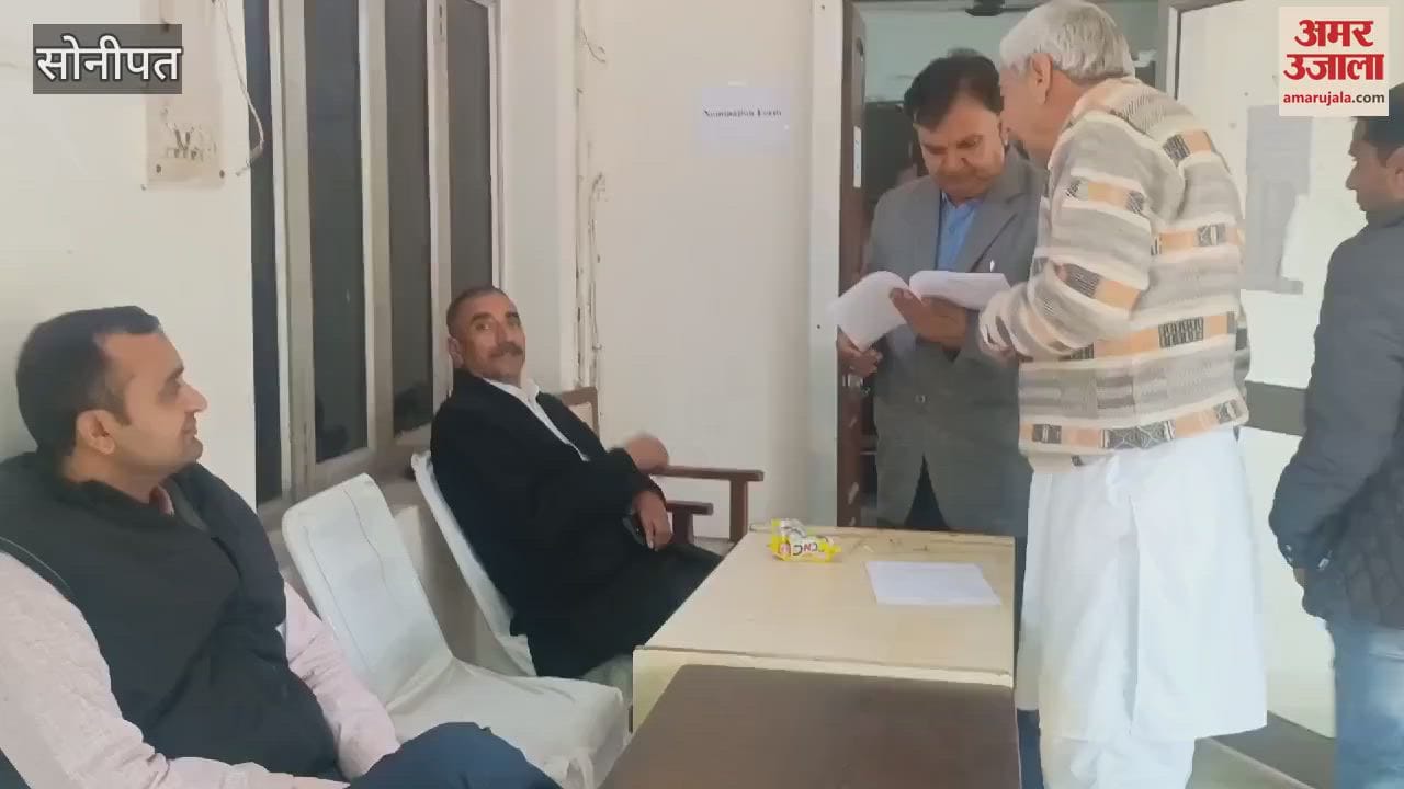 VIDEO : सोनीपत मेयर उप चुनाव के लिए आजाद उम्मीदवार रमेश खत्री ने दाखिल किया नामांकन