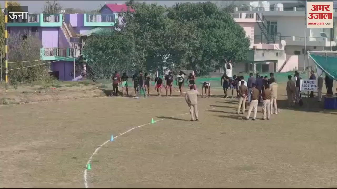 VIDEO : Police constable recruitment starts in Police Line Jhalra 7800 youth will participate