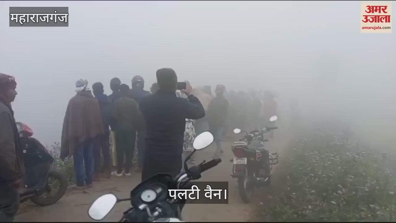 VIDEO : School van full of children overturns, driver injured - children safe