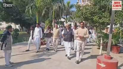 VIDEO : Bishnoi community took out a protest march in Hisar against the decision to kill Nilgai