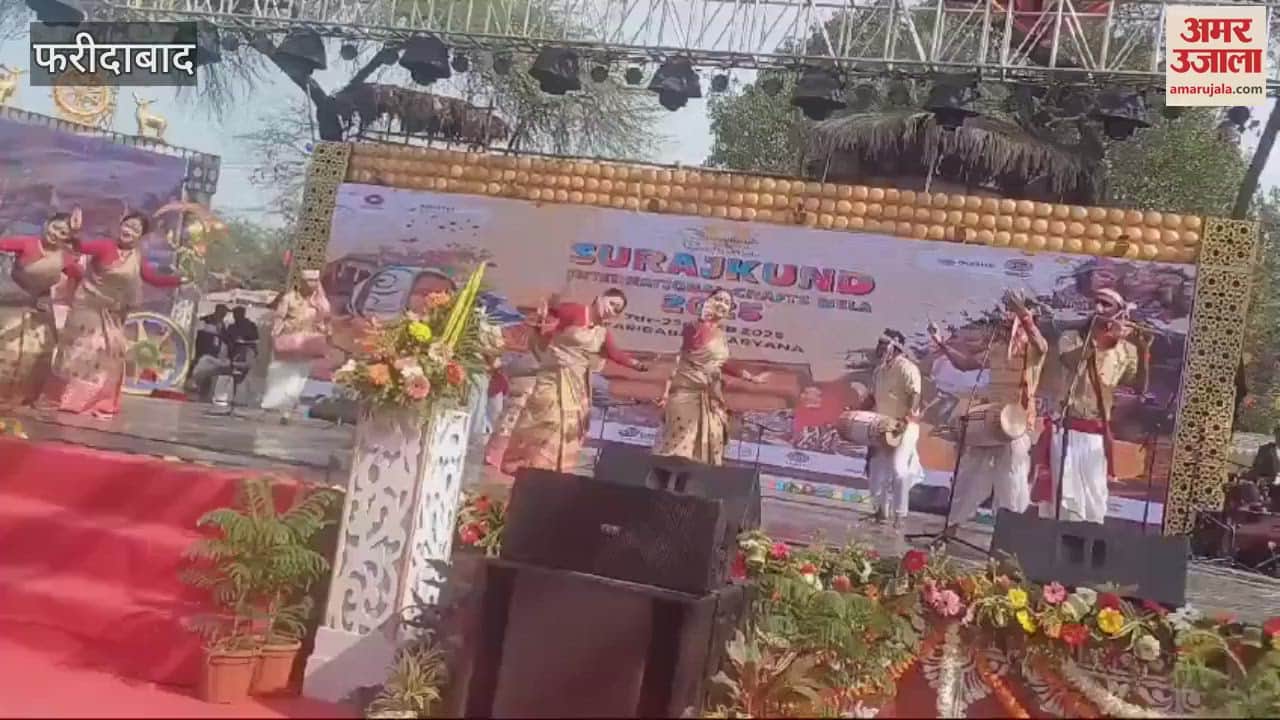 VIDEO : Surajkund mela artists from Assam arrived