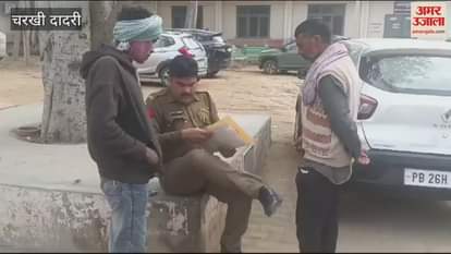 VIDEO : A drunk migrant worker fell into a well in Dadri and died