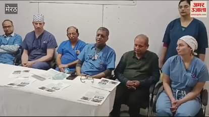 VIDEO : Meerut: The speed was slow...the heart started beating as soon as the pacemaker was installed.