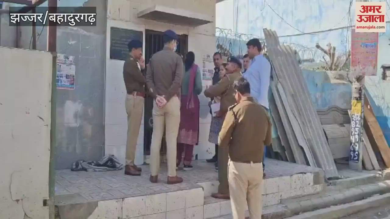 VIDEO : half-burnt body of young man was found in Shiv Parvati temple of Kabir Basti in Bahadurgarh