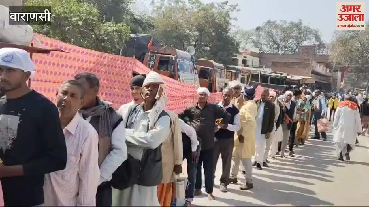 VIDEO : Ravidas Jayanti 3 Lakh Raidasi Come In Varanasi Ravidas Park Lit Up With Lamps