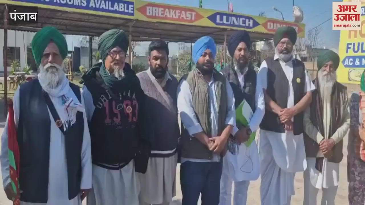 VIDEO : पंधेर की अगुवाई में शंभू बॉर्डर से चंडीगढ़ के लिए आए किसान