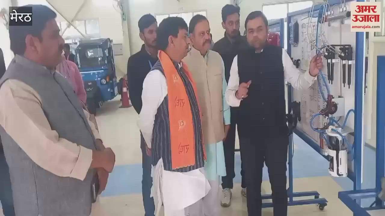 VIDEO : Meerut: Minister of State Kapil Dev Aggarwal inspected