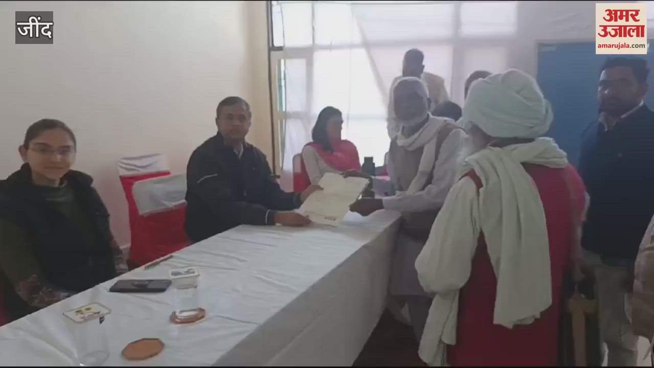 VIDEO : On the third day of nomination for Jind's Julana Nagar Palika election, 1 chairman and 6 councilor candidates filed their nomination