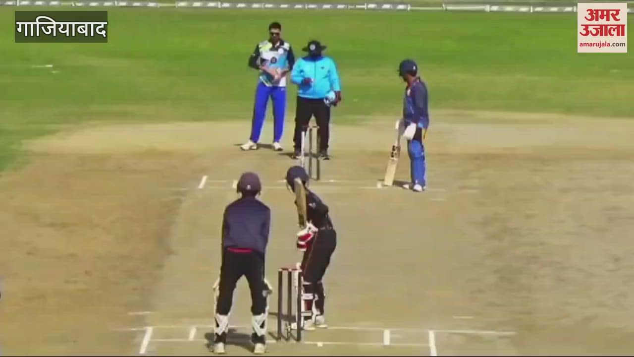 VIDEO : गाजियाबाद में प्रबल की शानदार गेंदबाजी से जीती एसआरके टेक्नोलॉजी 11