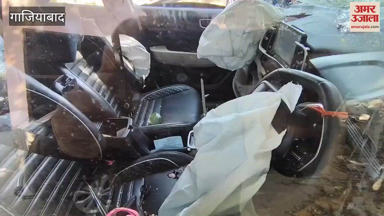 VIDEO : MBBS student died in a road accident in Ghaziabad