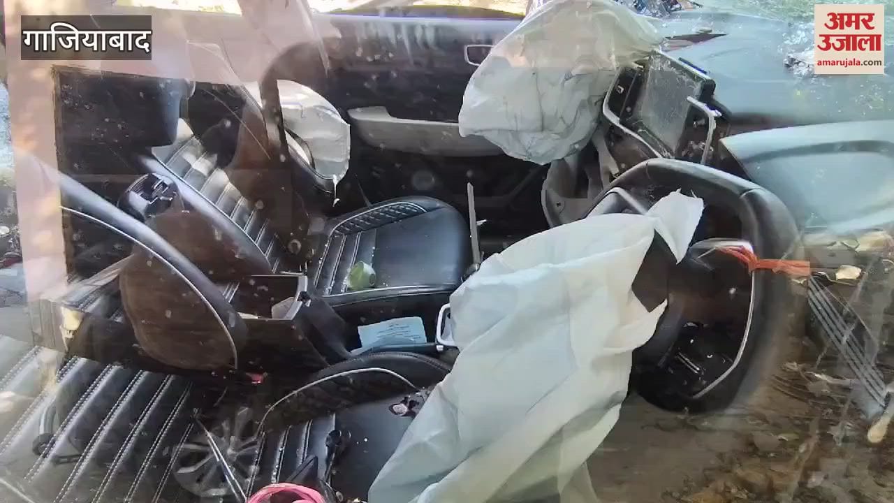 VIDEO : MBBS student died in a road accident in Ghaziabad