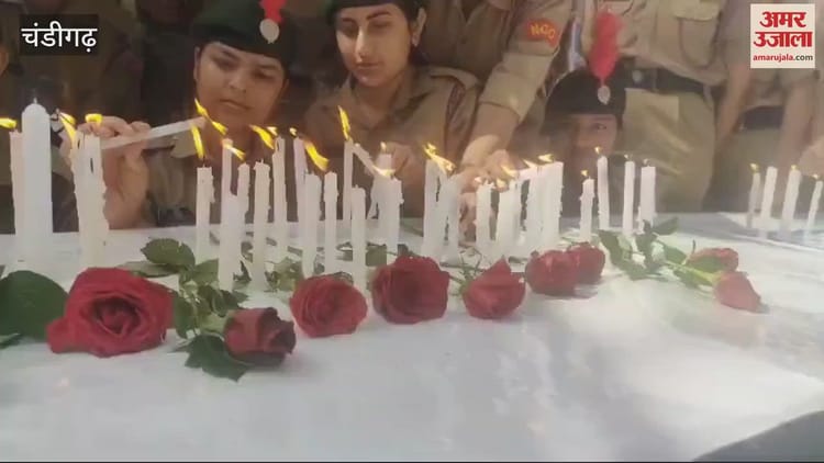 Video : Ncc Cadets Pay Tribute To Martyrs On The Eve Of Pulwama Terror Attack In Chandigarh – Amar Ujala Hindi News Live