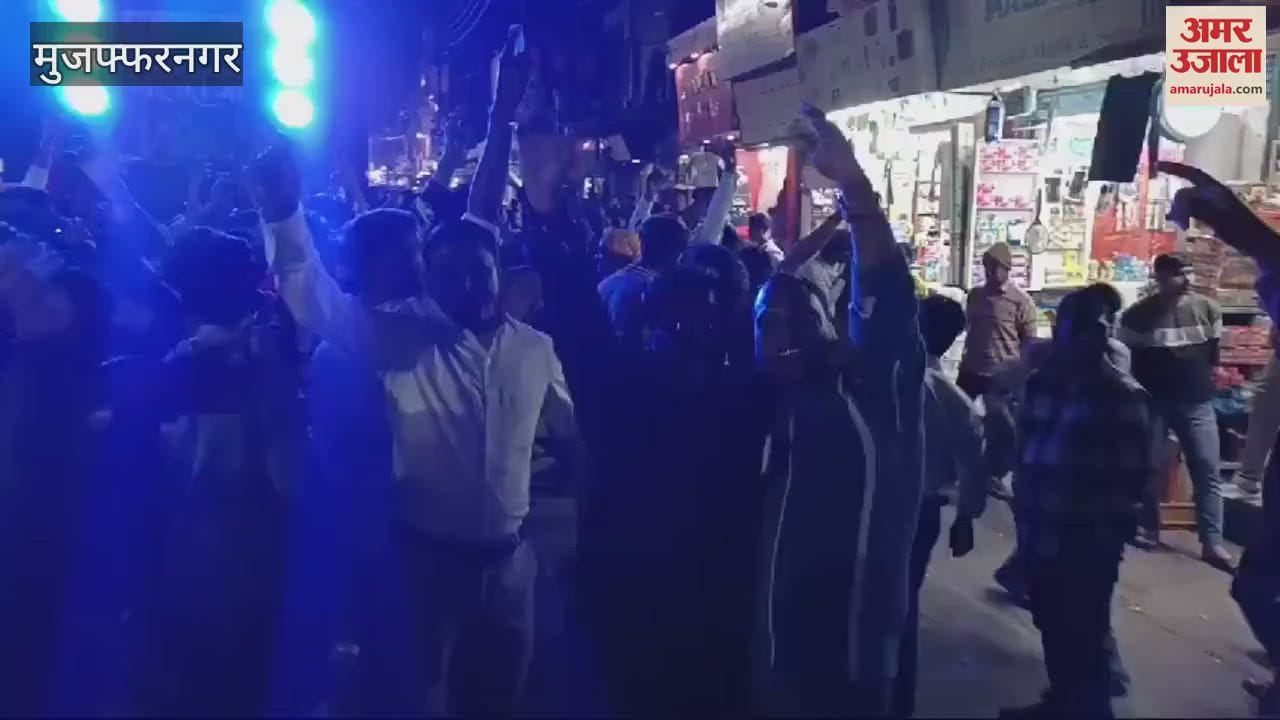VIDEO : Muzaffarnagar: Grand procession taken out on the birth anniversary of Saint Shiromani Ravidas