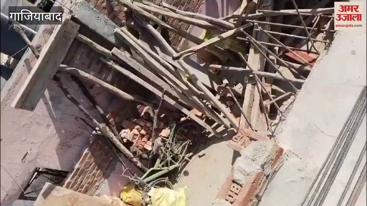 VIDEO : Team reached Vasundhara Ghaziabad on information about construction of illegal fourth floor and stopped work
