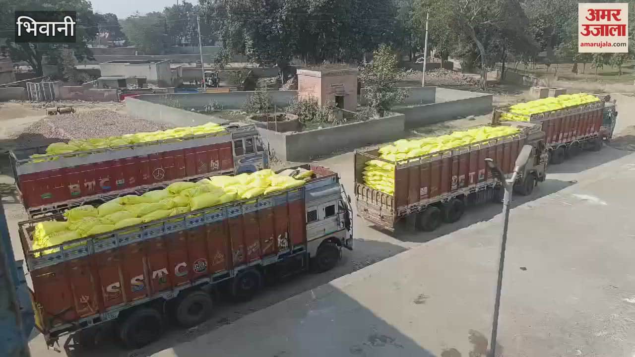 VIDEO : भिवानी और चरखी दादरी के लिए 56700 यूरिया बैग की खेप पहुंची