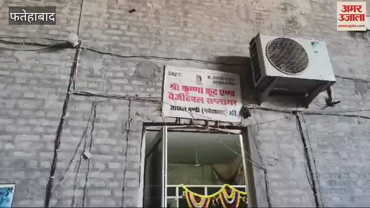 VIDEO : Lakhs of rupees stolen from Fatehabad's fruit warehouse, thieves also targeted seed factory