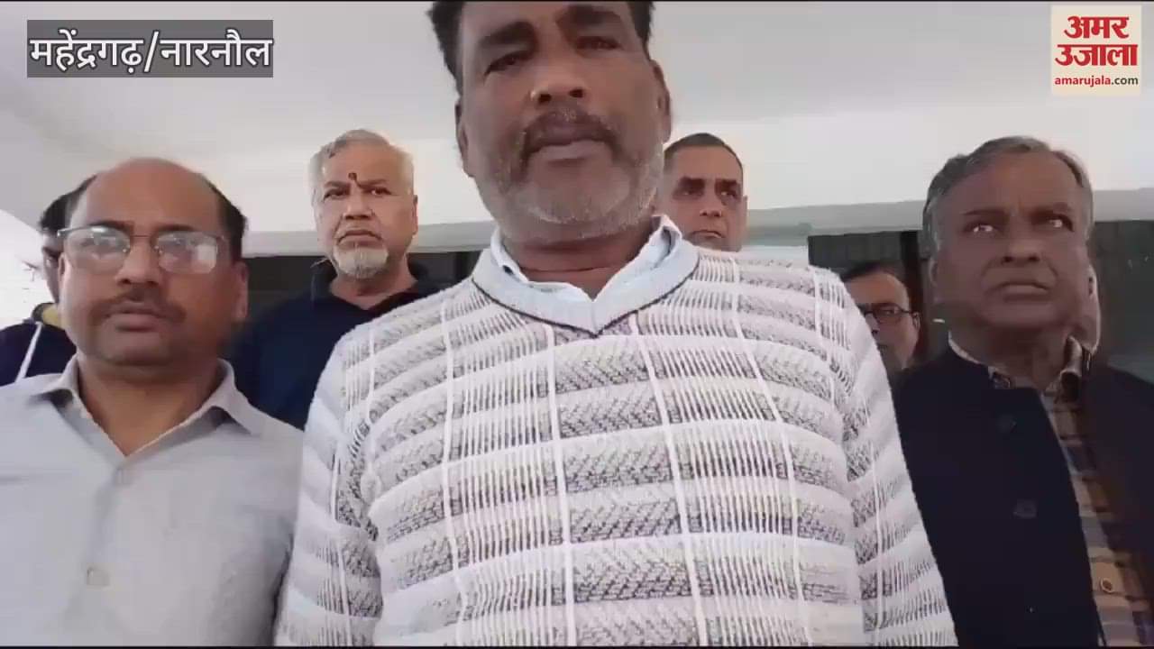 VIDEO : Traders met SP in Narnaul, demanded action in the case of extortion of five lakh rupees