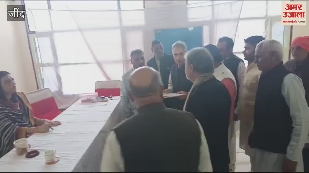 VIDEO : जुलाना में भाजपा प्रत्याशी डॉ. संजय ने भरा नामांकन, दिग्गज रहे मौजूद