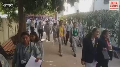 VIDEO : CBSE board exams started in agra