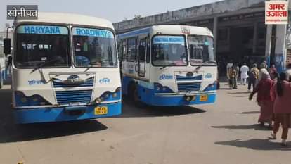 VIDEO : huge crowd gathered in Sonipat to go to Prayagraj, four buses were dispatched simultaneously