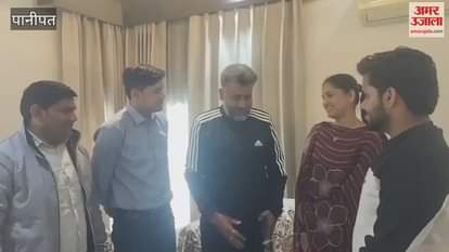 VIDEO : BJP candidate Komal Saini sought support from the contenders in Panipat